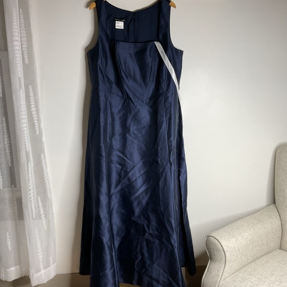 ALFRED SUNG Deep Blue Formal Maxi Dress - Picture 3 of 16